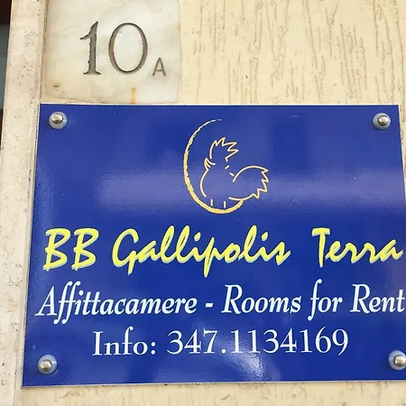 Bed & Breakfast Bb Gallipolis Terra Gallipoli